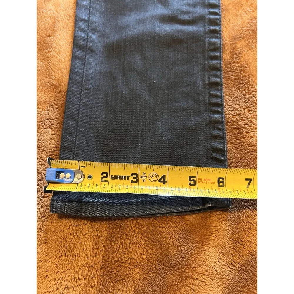True Religion Men's Black Jeans Size‎ 33 Rocco Relaxed Skinny Style